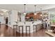 Kitchen with bar seating, ideal for casual meals and socializing, and ample counter space at 1189 Wyatt Ln., Myrtle Beach, SC 29577