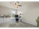 Office with a computer and a white built-in desk with storage space at 1189 Wyatt Ln., Myrtle Beach, SC 29577