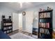 This room features a large bookcase, full length mirror and decor at 1205 King St., Myrtle Beach, SC 29577