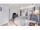 Large bedroom featuring carpet flooring, ceiling fan, and a dark dresser at 1209 Eagle Creek Dr., Myrtle Beach, SC 29588