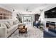 Spacious living room featuring hardwood floors, elegant furniture, and stylish accents for a comfortable space at 1209 Eagle Creek Dr., Myrtle Beach, SC 29588