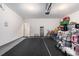 Spacious garage providing ample storage, door to interior, and garage door opener at 179 Empyrean Circle, Myrtle Beach, SC 29588