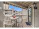 Inviting outdoor space features a table with chairs, perfect for enjoying the community views at 1801 N Ocean Blvd. # Q-2, North Myrtle Beach, SC 29582