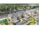 Stunning aerial view of waterfront condos with lush landscaping, private parking, and scenic river views at 2180 Waterview Dr. # 725, North Myrtle Beach, SC 29582