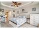 Comfortable bedroom with a decorative ceiling, a spacious layout, and tasteful decor for a cozy retreat at 2180 Waterview Dr. # 725, North Myrtle Beach, SC 29582