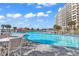 Large, luxurious pool area with plenty of seating for relaxation at 2180 Waterview Dr. # 725, North Myrtle Beach, SC 29582