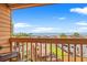 Balcony view overlooking ocean, pier, palm trees, beach parking and RV park at 3211 S Ocean Blvd. # 204, Myrtle Beach, SC 29577