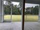 Relaxing screened porch offers views of the lush backyard, perfect for enjoying the outdoors at 3391 Moss Bridge Ln., Myrtle Beach, SC 29579