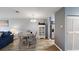 Dining area with seating for four and an open concept feel at 3401 Dunes St. # A3, North Myrtle Beach, SC 29582