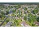An aerial view of the neighborhood showcasing lush landscaping, ponds, and well-maintained homes at 3910 Stillwood Dr., Myrtle Beach, SC 29588