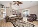 Open concept living room offering bright light and seamless flow into adjacent spaces at 3910 Stillwood Dr., Myrtle Beach, SC 29588