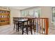 Loft with a table and chairs, perfect for a game or study area at 430 Ocean Creek Dr. # 2534, Myrtle Beach, SC 29572