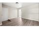 Spacious bedroom with new wood-look floors and neutral paint at 4300 Crows Nest Ct., Myrtle Beach, SC 29579