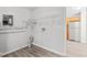 Large laundry room off the kitchen; shelving and hookups available at 4300 Crows Nest Ct., Myrtle Beach, SC 29579