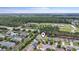 Expansive aerial view of the property highlighting the location, landscaping, and greenery at 4603 East Walkerton Rd., Myrtle Beach, SC 29579