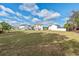 Wide view of the lush backyard showing the spaciousness of the property at 4603 East Walkerton Rd., Myrtle Beach, SC 29579