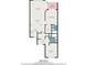 Floor plan showing 927 sq ft. with 2 bedrooms and 2 bathrooms, living room, dining area, kitchen, and balcony at 4633 Lightkeepers Way # 5-F, Little River, SC 29566