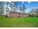 Side view of house showing backyard with lawn at 4810 Circle Dr., Loris, SC 29569