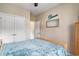 Cozy bedroom with white doors, a mirror and a decorative 'Dream' sign at 505 Joy Way Ct., Longs, SC 29568