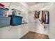 Walk-in closet with wire shelving, offering ample storage space for clothes and accessories at 505 Joy Way Ct., Longs, SC 29568