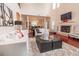 Bright and airy living room featuring a cozy fireplace, high ceilings, and elegant decor at 616 Edgecreek Dr., Myrtle Beach, SC 29579