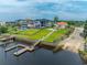 Waterfront home with a private dock at 616 Edgecreek Dr., Myrtle Beach, SC 29579