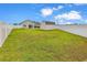 The fenced backyard provides a serene outdoor space at 732 American Beech St., Loris, SC 29569