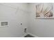 Clean laundry room features shelving at 7431 Meadow Walk Loop, Loris, SC 29569