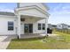 Backyard featuring a covered patio, ideal for outdoor entertaining and dining at 863 Agostino Dr., Myrtle Beach, SC 29579