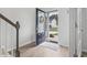 Inviting entryway with wood floors, a stylish door, and a glimpse of the home's exterior at 863 Agostino Dr., Myrtle Beach, SC 29579
