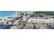 Aerial view of a condominium community near the ocean at 9661 Shore Dr. # A1, Myrtle Beach, SC 29572