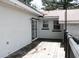 Large wooden deck with easy access to the home's interior through a sliding glass door at 1014 Bay Dr., Surfside Beach, SC 29575