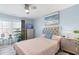 Inviting bedroom features comfortable furniture and soothing decor at 104 Clovis Circle, Myrtle Beach, SC 29579