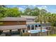 Aerial view of property with a pool and garage at 1140 Waterway Ln., Myrtle Beach, SC 29572