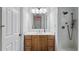 Bathroom vanity with ample cabinet space at 1140 Waterway Ln., Myrtle Beach, SC 29572