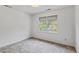 Neutral bedroom featuring gray carpet, white walls, window with blinds at 1140 Waterway Ln., Myrtle Beach, SC 29572