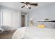 Serene bedroom featuring a seating area, large closet, and warm natural light at 115 Machrie Loop # D, Myrtle Beach, SC 29588
