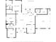 Floorplan of home indicating a 2627 square foot total area that includes 3 bedrooms, 3 baths, a kitchen and dining area at 116 Chapel Ridge Circle, Myrtle Beach, SC 29588