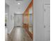 Well-lit entryway with modern wood accents, stylish flooring, and a console table at 1168 Baker Creek Loop, Myrtle Beach, SC 29579