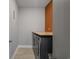 Practical laundry room with modern appliances, countertop space, and storage solutions at 1168 Baker Creek Loop, Myrtle Beach, SC 29579
