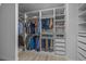 Organized walk-in closet with custom shelving and ample storage space at 1168 Baker Creek Loop, Myrtle Beach, SC 29579