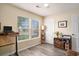 Inviting office space features an abundance of natural light and modern flooring at 140 Avondale Dr., Myrtle Beach, SC 29588