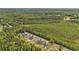 Aerial view of the homes in their community surrounded by forest at 1476 Burriss Rd., Conway, SC 29526