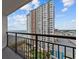 Landmark Resort balcony view showing ocean, pools, and sunny skies at 1501 Ocean Blvd. S # 1249, Myrtle Beach, SC 29577