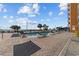 Inviting pool area with plenty of lounge chairs for relaxing at 1501 Ocean Blvd. S # 1249, Myrtle Beach, SC 29577