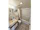 Standard bathroom features a shower-tub combo and vanity at 1605 S Ocean Blvd. S # 105, Myrtle Beach, SC 29577