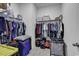 Walk-in closet with ample storage and organizational features, perfect for keeping belongings tidy and accessible at 191 Marley Blue Dr., Little River, SC 29566