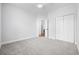 Empty bedroom with neutral carpet and a ceiling fan at 196 La Patos Dr., Myrtle Beach, SC 29588