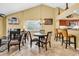 Combined living and dining area with an open view to the kitchen at 201 Westleton Dr. # 10-I, Myrtle Beach, SC 29572
