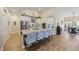 Well-equipped kitchen with stainless steel appliances and granite counters overlooks dining area at 2300 Lark Sparrow St., Myrtle Beach, SC 29577